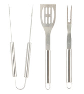 Omaha BBQ0828 BBQ Tool Set, Steel, Stainless Steel